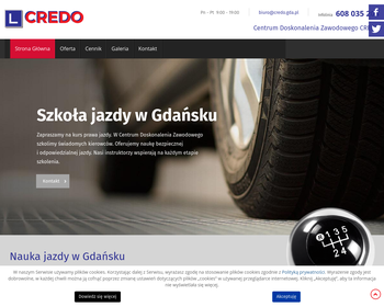 Centrum Doskonalenia Zawodowego CREDO - nauka jazdy_ prawo jazdy w Gdańsku