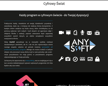 Cyfrowy Świat - Usługi informatyczne i oprogramowanie_