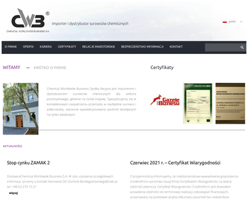 Chemical Worldwide Business Sp  z o o_