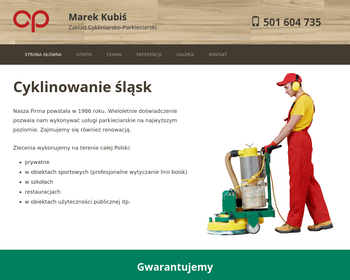 Kubiś Marek  Zakład cykliniarsko - parkieciarski_