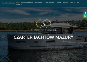 SYGNET YACHT CZARTER; Czarter jachtów na Mazurach; Piękna Góra_ jez Tajty