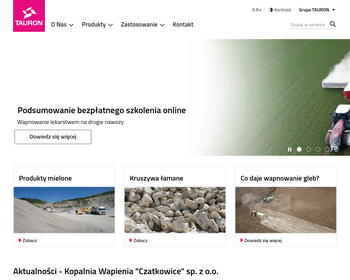 CZATKOWICE Sp  z o o  KOPALNIA WAPIENIA_