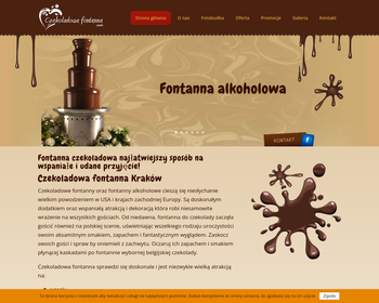 Fontanny czekoladowe- CZEKOLADOWA FONTANNA_