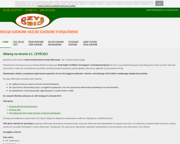 S C  CZYŚCIEC - emulsje i inne wyroby silikonowe_