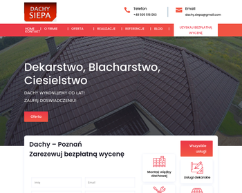 Usługi dekarsko blacharskie_