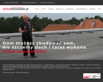 Karwowski Jacek  Usługi dekarskie_ papa termozgrzewalna