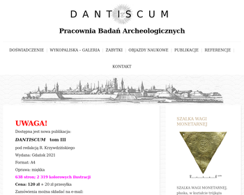 DANTISCUM  Pracownia Badań Archeologicznych_