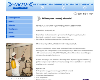 ORTO - Higiena Sanitarna_