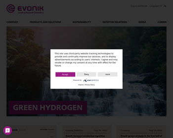 DEGUSSA TEXTURANT SYSTEMS POLAND Sp  z o o_