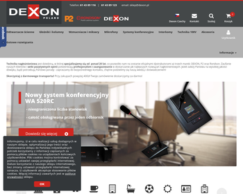 Dexon Poland - nagłośnienia_