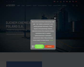 DJCHEM CHEMICALS POLAND SA_