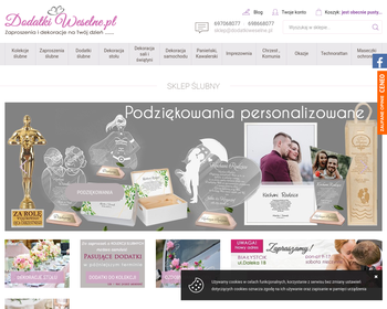 Zaproszenia i Dodatki Ślubne - Sklep internetowy_