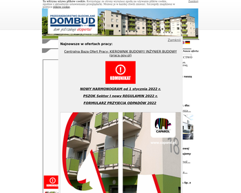 Dombud Sp  z o o  Przedsiębiorstwo budowlane_
