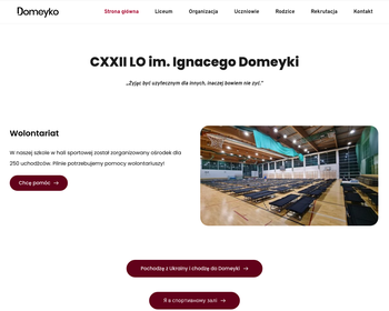 Zespół Szkół nr 51 im  Ignacego Domeyki - Gimnazjum nr 77_