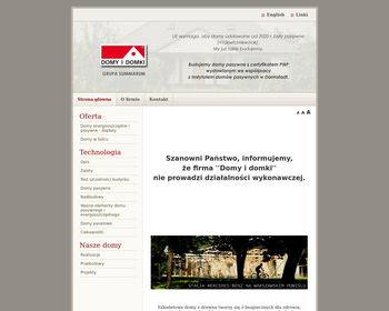 Domy i Domki  Przedsiębiorstwo budowy domów_