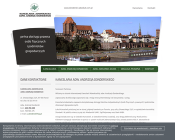 Kancelaria Adwokacka  Andrzej Donderski_