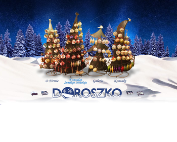 Doroszko - producent szklanych ozdób choinkowych i wielkanocnych_