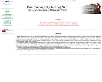 Dom Pomocy Społecznej nr 1 im  Marie Juchacz_