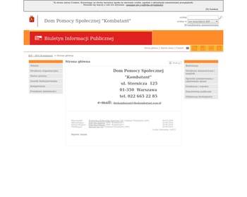 Dom Pomocy Społecznej KOMBATANT_