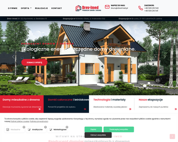 Drev-Imed  Domy ekologiczne z drewna  Cebrat P_