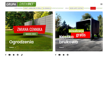 Drewbet sp j  Kostka brukowa_ galanteria betonowa