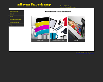 Firma Handlowo-Usługowo-Produkcyjna DRUKATOR S c  Dorota i_