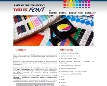 Zakład Poligraficzny DRUK FONT Urszula Dubielska_ Katarzyna Dubielska