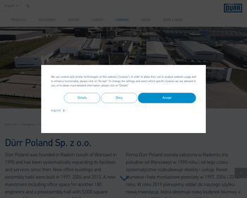 Durr Poland Sp  z o o_