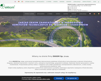 Biuro Ekspertyz i Projektów Budownictwa Komunikacyjnego EKKOM Sp  z_