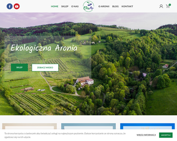 EKO-AR aronia_ owoce i przetwory z ekologicznej aronii: soki tłoczone na zimno
