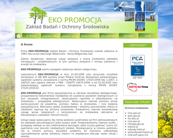 Eko Promocja Zakład Badań i Ochrony Środowiska_