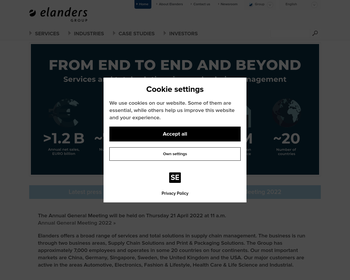 ELANDERS Polska Sp  z o o_