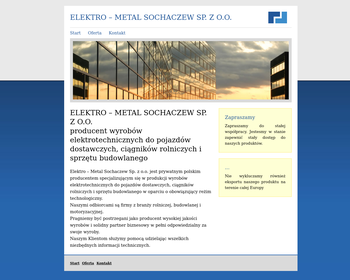 Spółdzielnia Pracy ELEKTRO-METAL_
