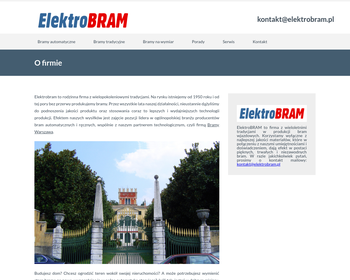 Elektro Bram  Automatyzacja bram wjazdowych_