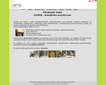 SAMIR - Kowalstwo Artystyczne_