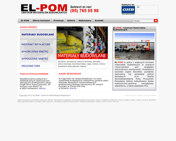 El-Pom  Hurtownia materiałów budowlanych_