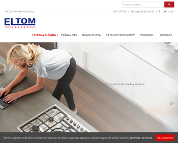 Eltom  AGD sprzęt do zabudowy Elektrolux_ materace Koło