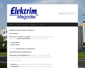 ELEKTRIM-MEGADEX SA_
