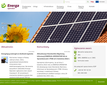 ENERGA-OPERATOR S A  Oddział w Kaliszu Rejonowy Zakład Dystrybucji w Kępnie_