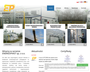 Przedsiębiorstwo Techniczne ENERGOPIAST Sp  z o o_