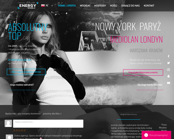 Agencja Modelek i Business Hostess ENERGY MODELS_