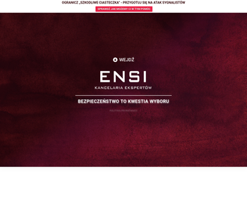European Network Security Institute Sp  z o o  (ENSI )_