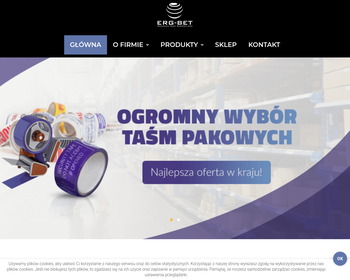 ERG-BET Opakowania Taśmy Samoprzylepne_