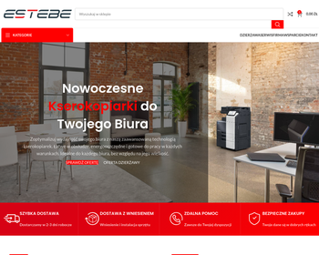 ESTEBE - PROFESJONALNE SYSTEMY TECHNIKI BIUROWEJ I SKLEPOWEJ - sprzedaż_ serwis