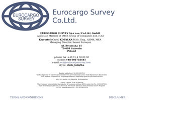 EUROCARGO SURVEY Sp  z o o_