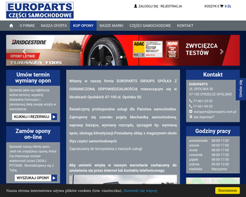 EUROPARTS CZĘŚCI SAMOCHODOWE Sp  z o o_