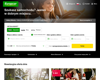 Wynajem samochodów_