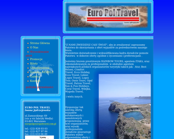EURO POL TRAVEL Wczasy i wycieczki w kraju_ za granicą  Wycieczki objazdowe