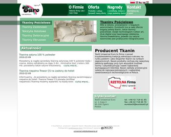 Prywatne Przedsiębiorstwo Produkcyjno-Handlowe TEXTIL UNIWERSAL_