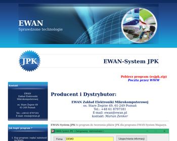 Zakład Elektroniki Mikrokomputerowej EWAN_